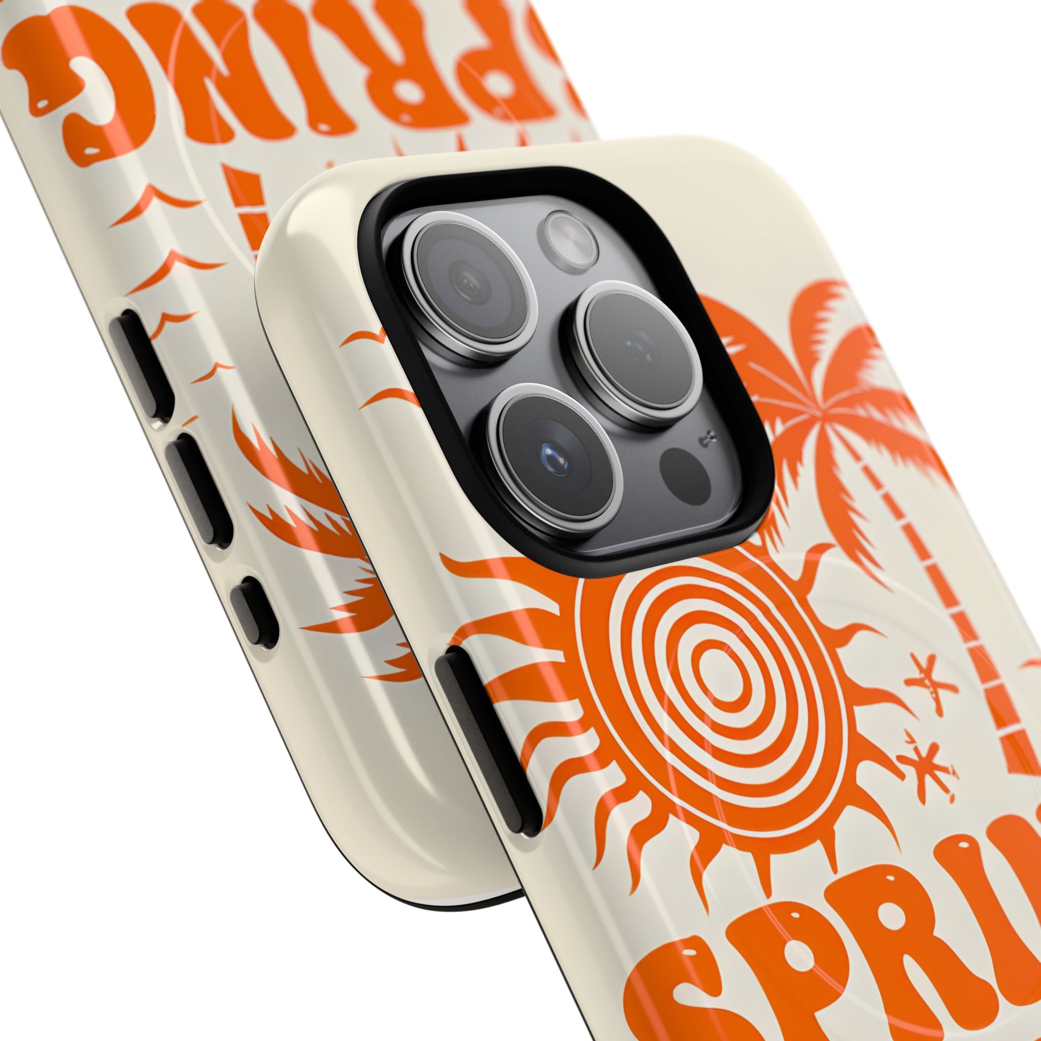 Retro Orange Tide · Tough+ Capa para iPhone · Magsafe