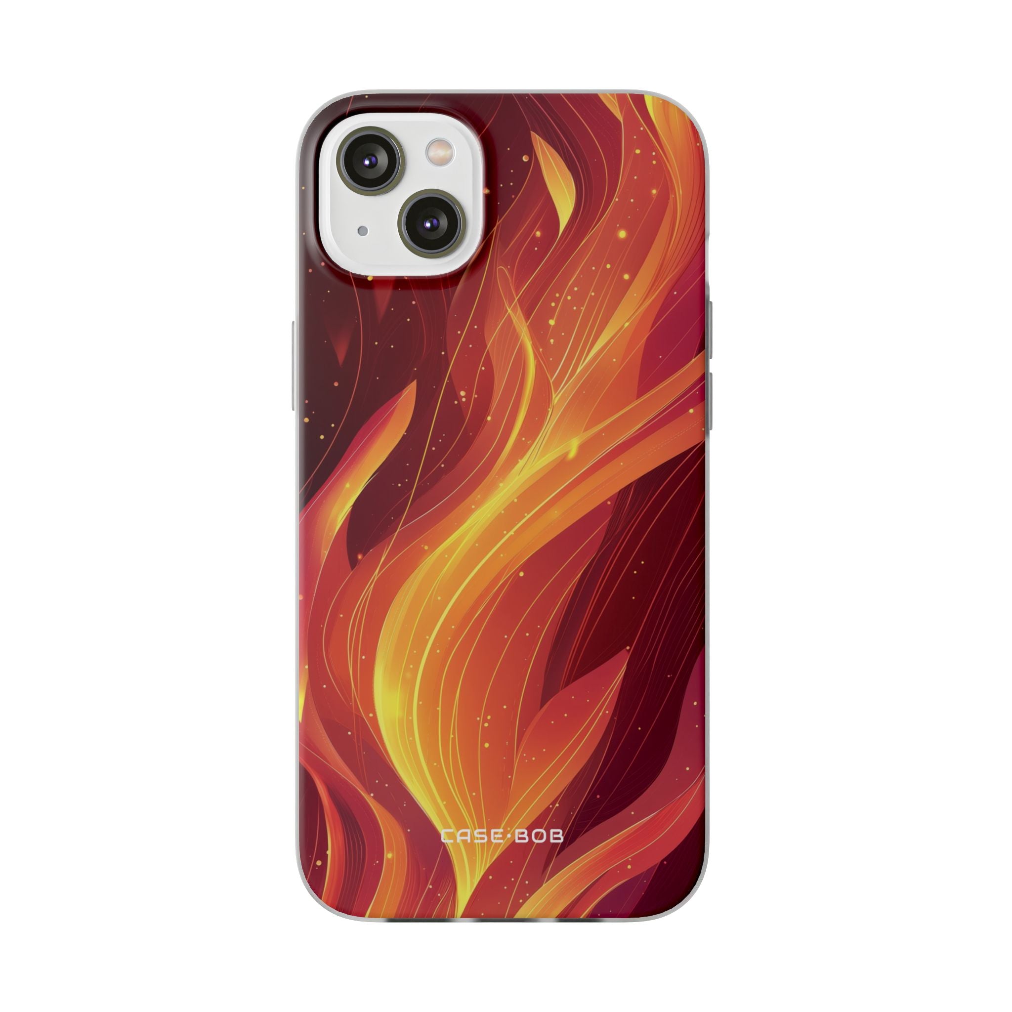 Flaming Flow iPhone 14 Plus Case - Soft
