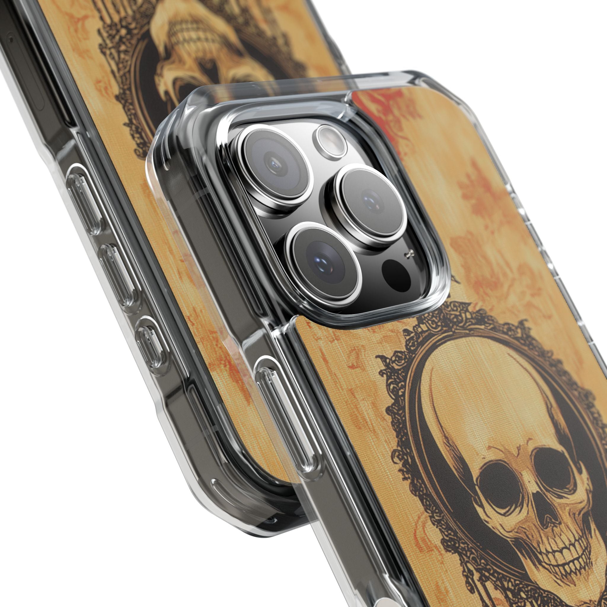 Skull Vedhæng iPhone 16 Pro Cover - Impact