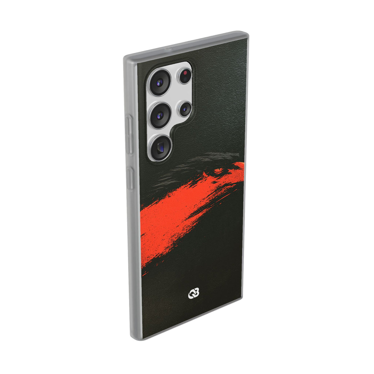 Crimson Raptor Noir · Lite Phone Case for Samsung · Black