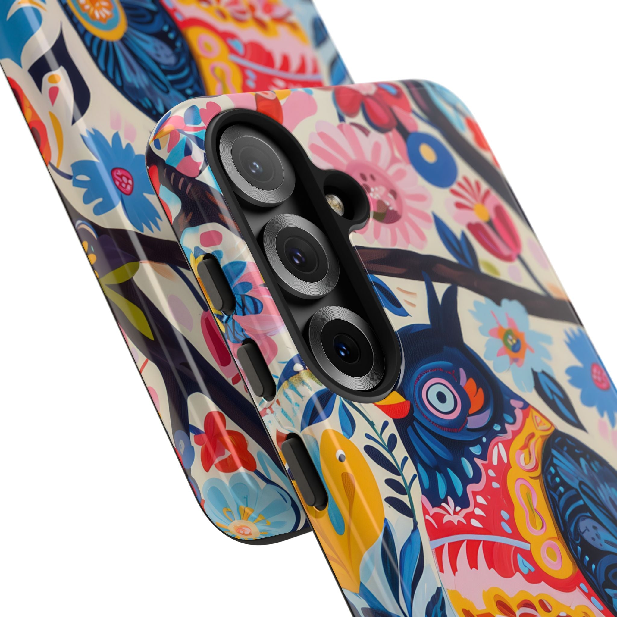 Owl Bloom Samsung S25 Case - Tough