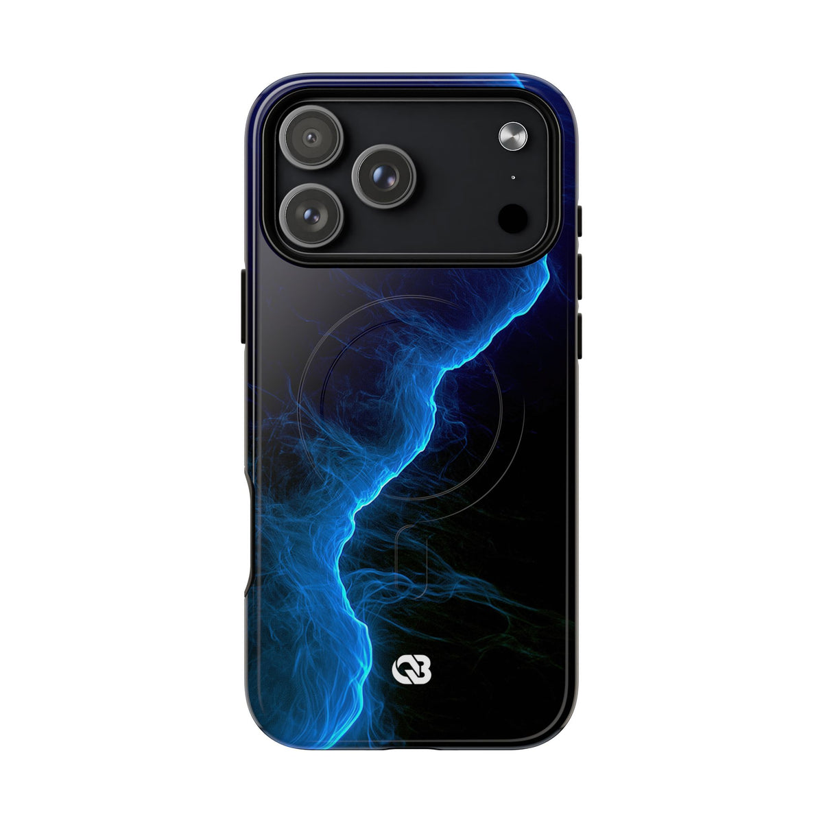 Electric Azure Drift · Tough 2.0 Magnetic Phone Case for iPhone · Blue