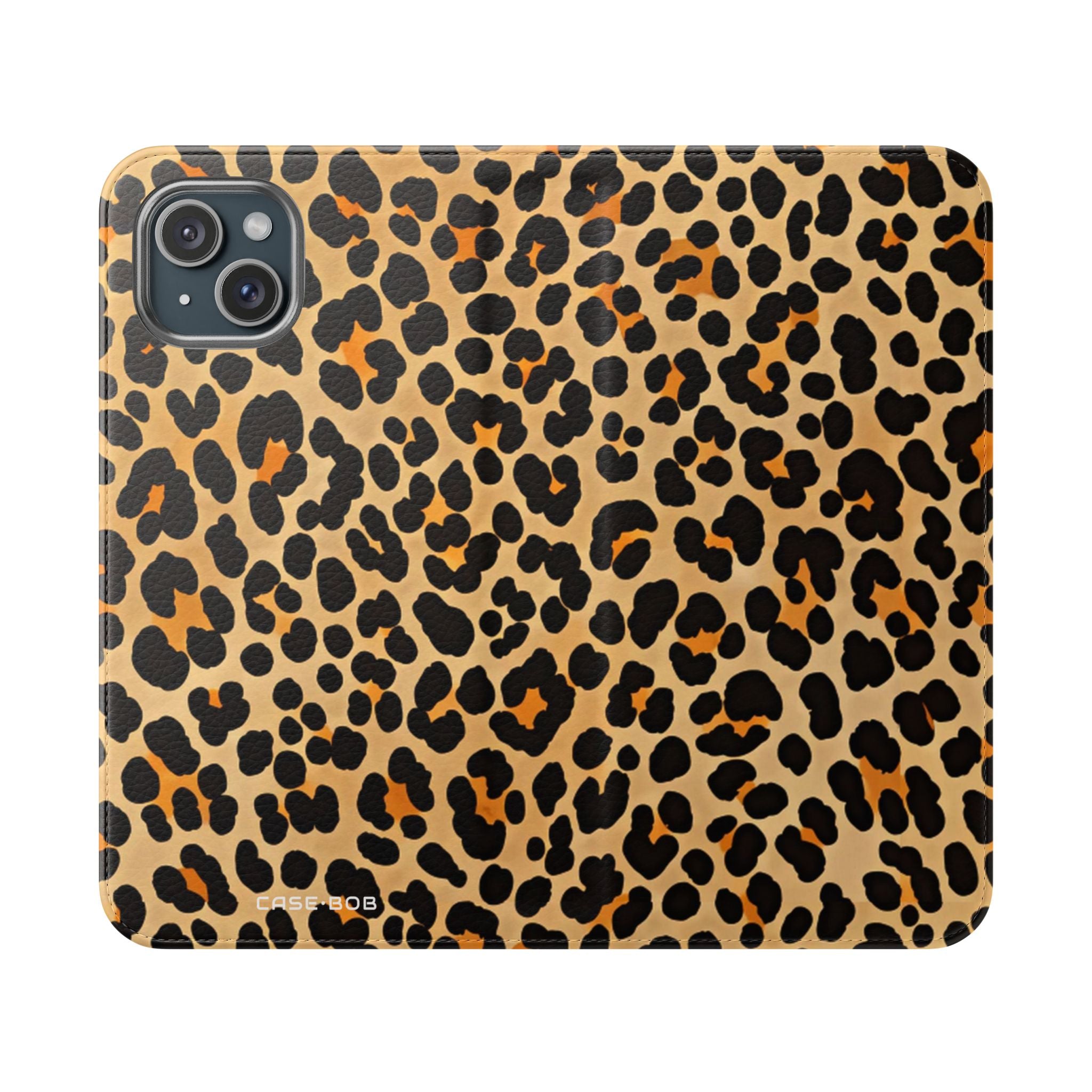 Spotted Savannah - iPhone 15 Plus Case - Wallet
