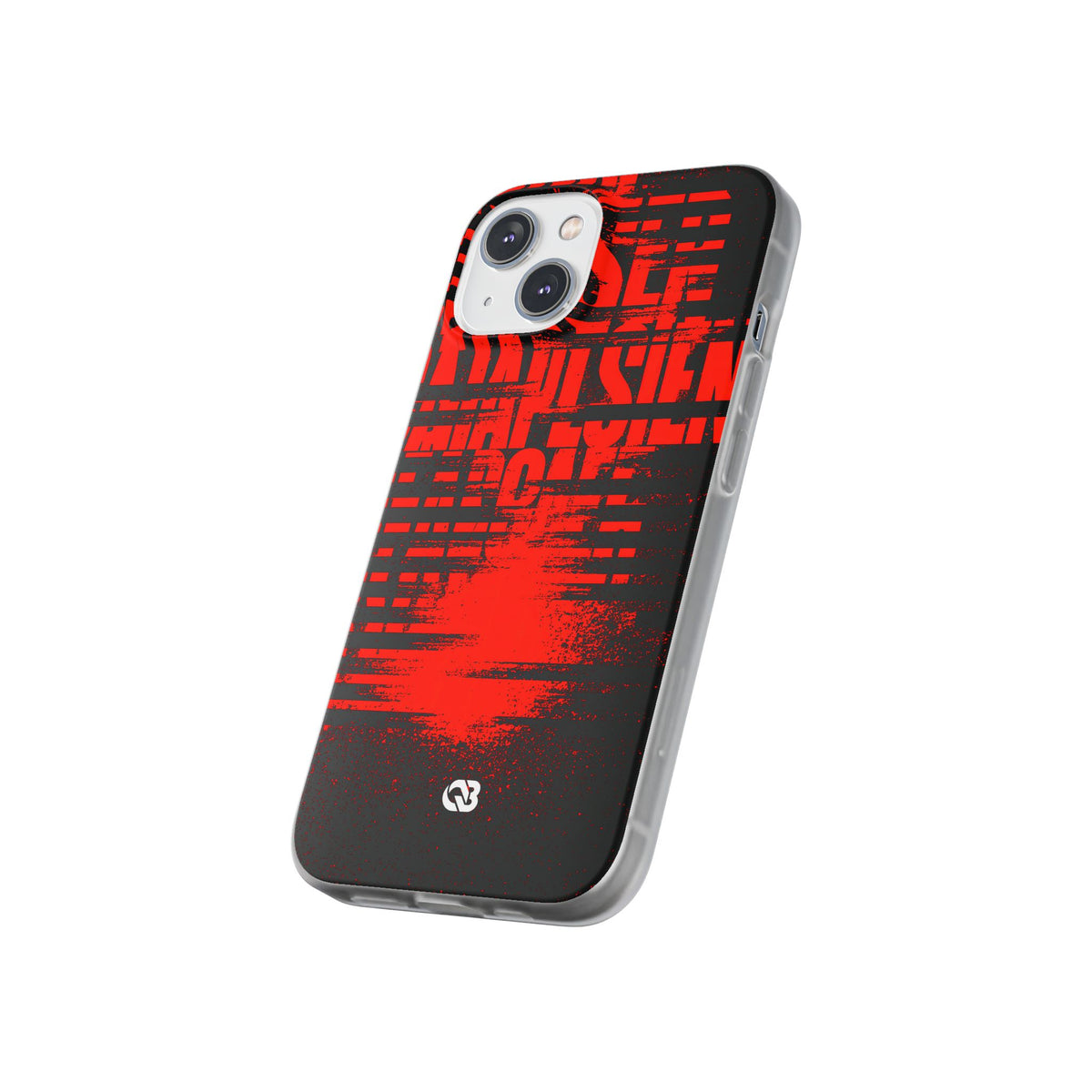 Crimson Redaction · Lite Phone Case for iPhone · Black