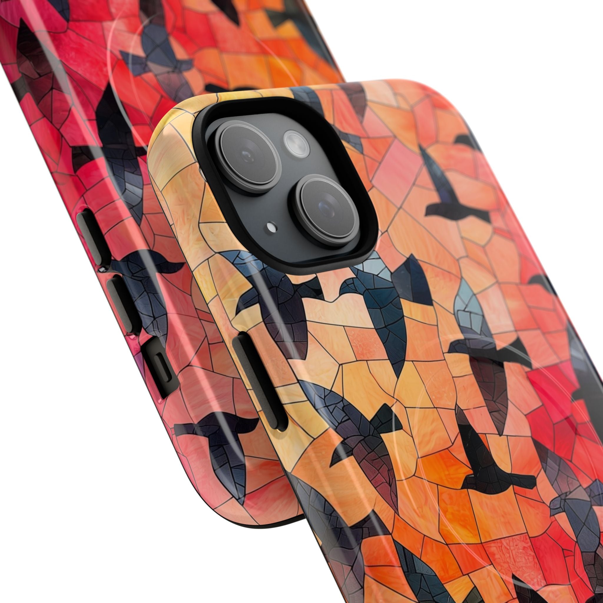 Ember Mosaic Wings · Θωρακισμένη+ Θήκη για iPhone · Magsafe
