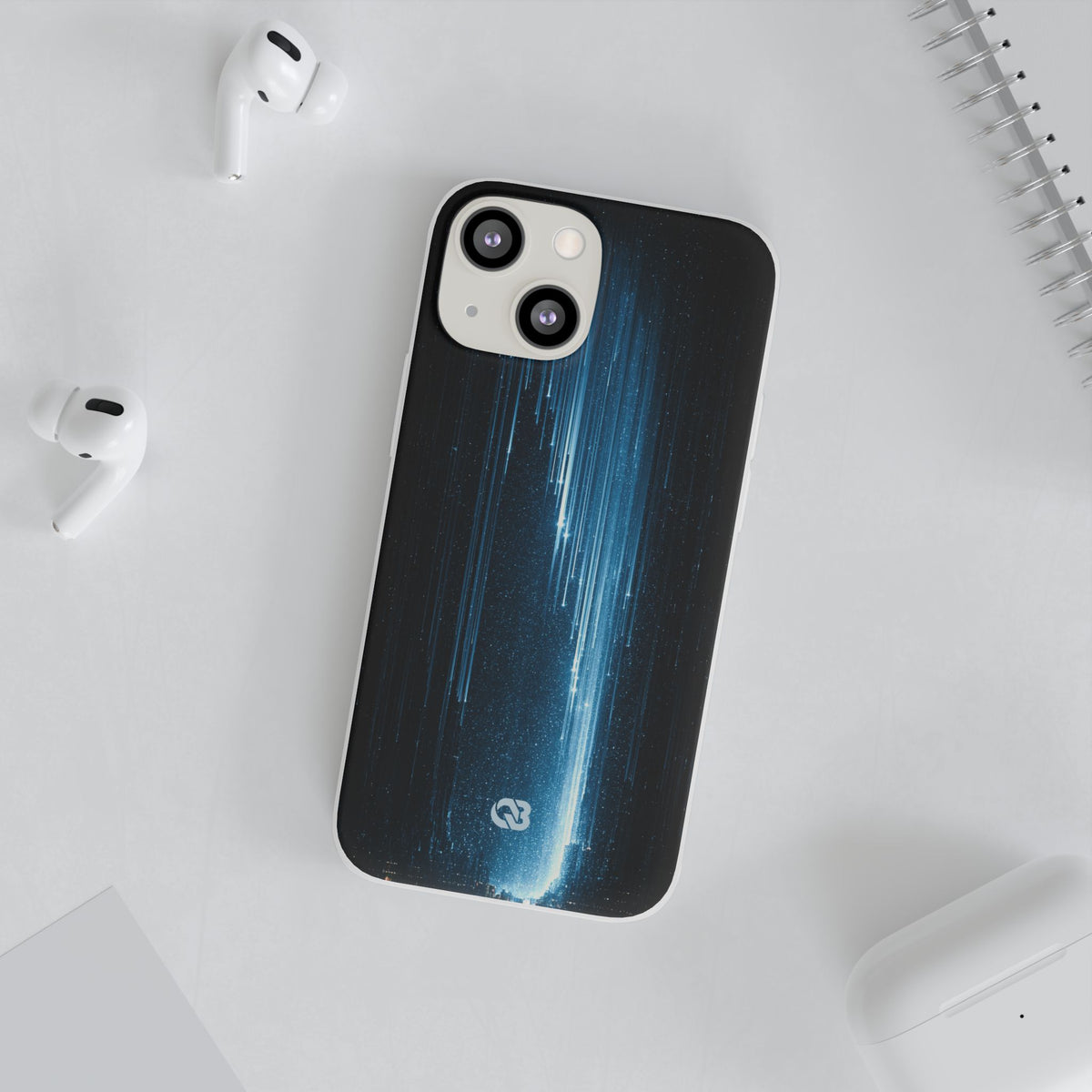 Nocturnal Cascade · Lite Phone Case for iPhone · Black