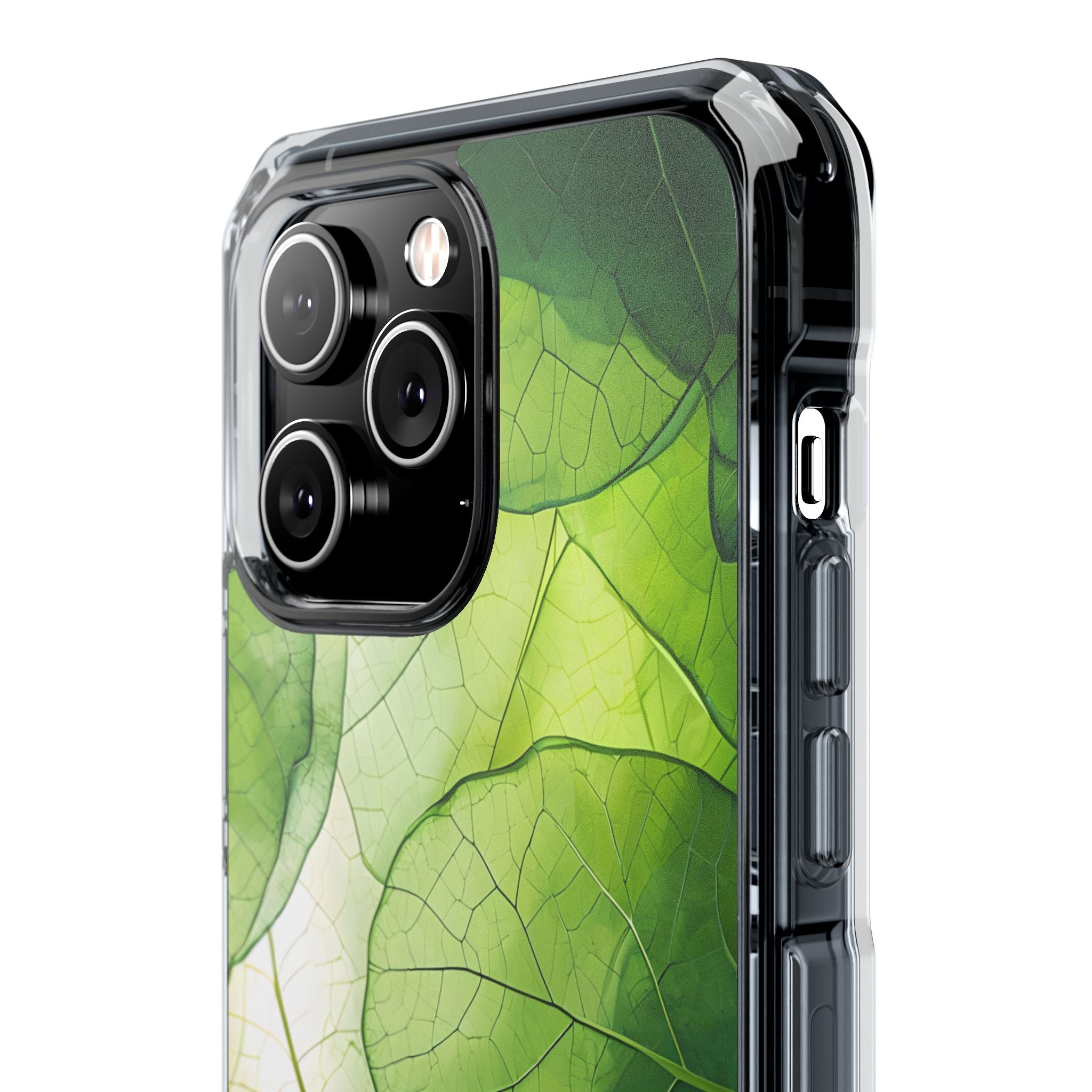 Emerald Leaf Veins · Impact Phone Case for iPhone · Magsafe