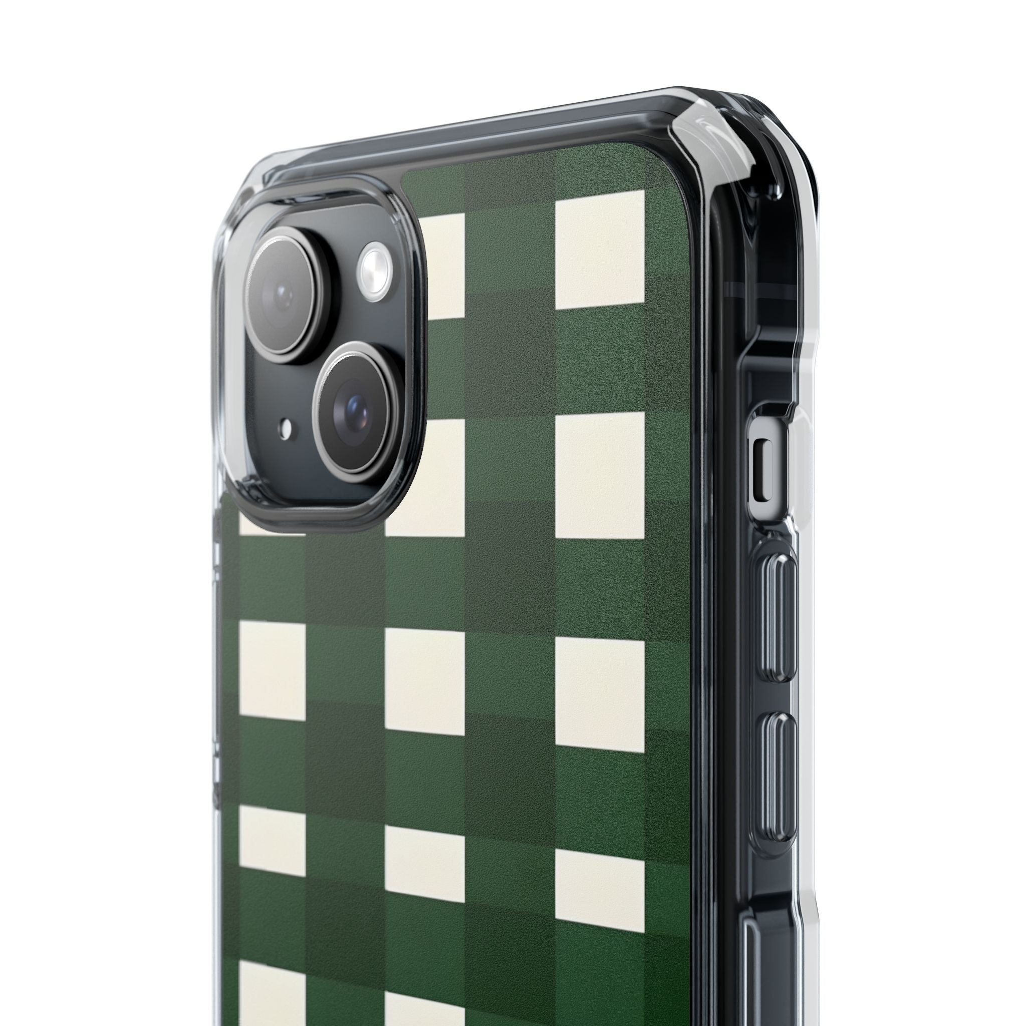 Hunter Green Rutig · Impact Mobilskal för iPhone · Magsafe