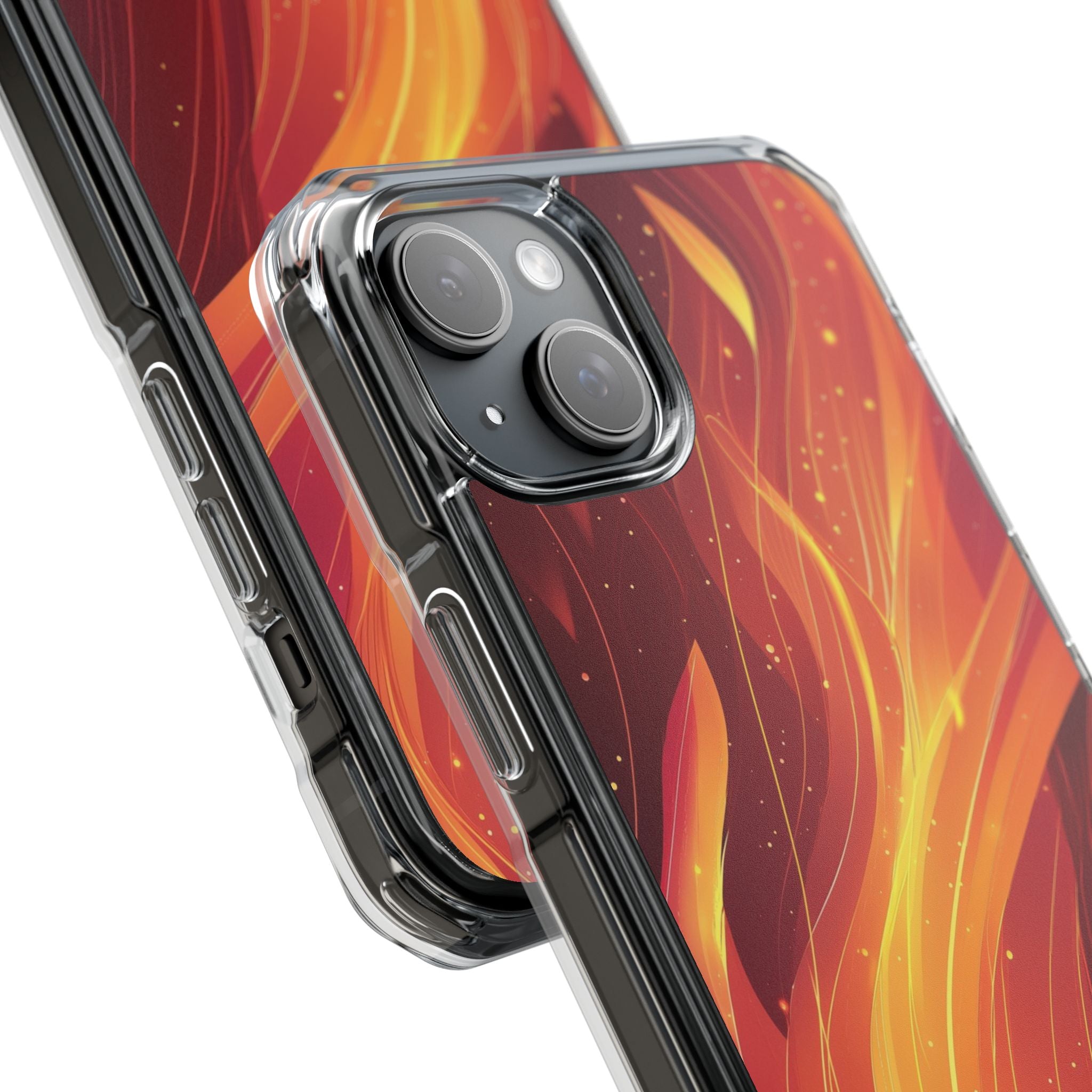 Flaming Flow iPhone 15 Plus Case - Impact