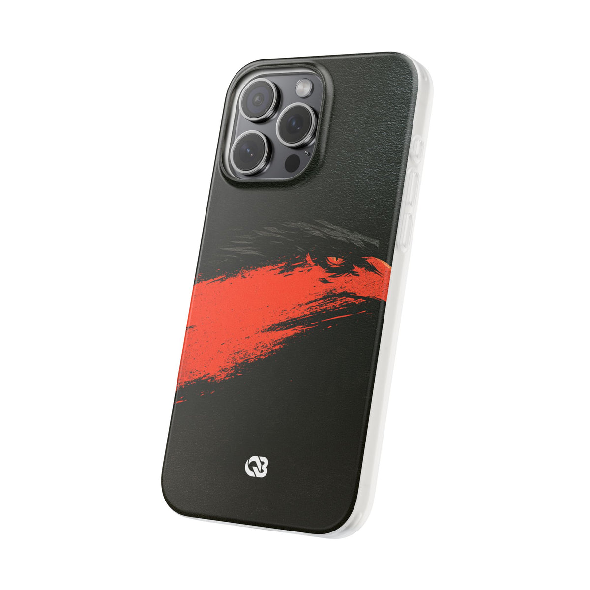 Crimson Raptor Noir · Lite Phone Case for iPhone · Black