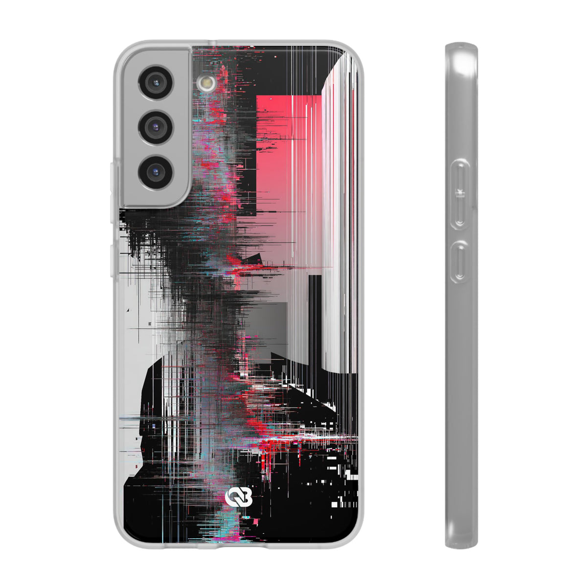 Black Lite Phone Case for Samsung - Crimson Data Leak