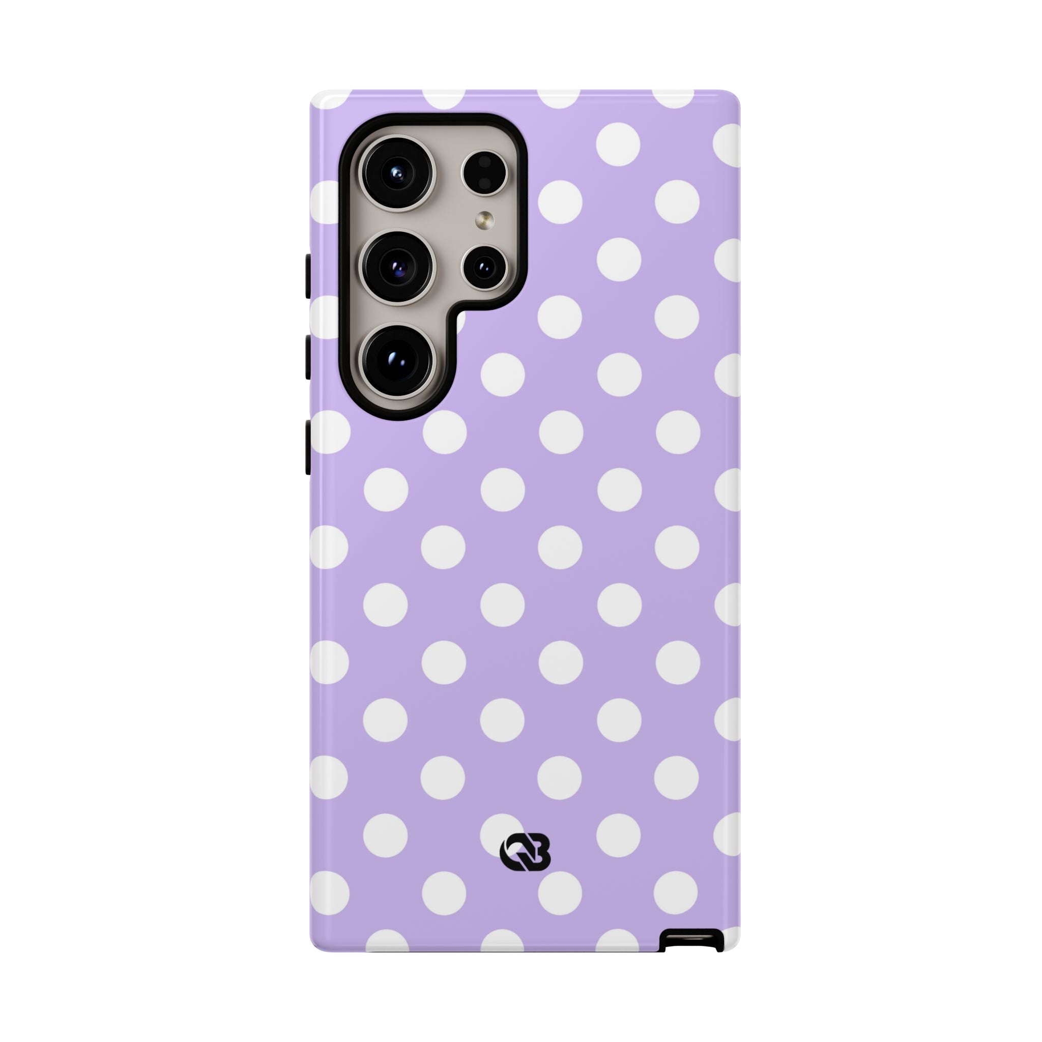Lavender Polka Grid · Tough Θήκη για Samsung