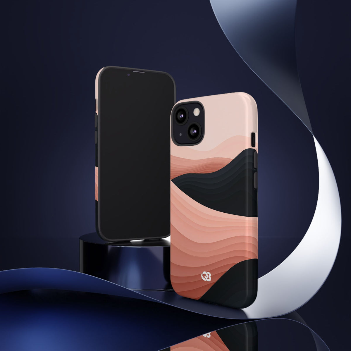 Terracotta Horizon · Tough Phone Case for iPhone · Orange