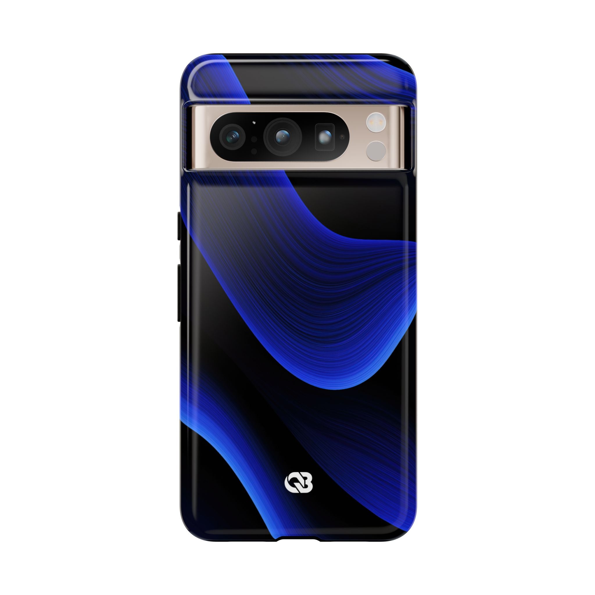 Blue Tough Phone Case for Google Pixel - Electric Cobalt Flow