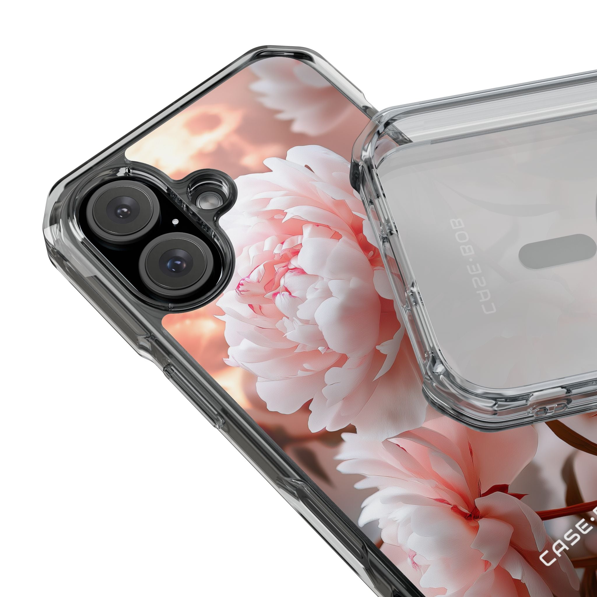 Peony Moonlight iPhone 16 Case - Impact - CASE•BOB