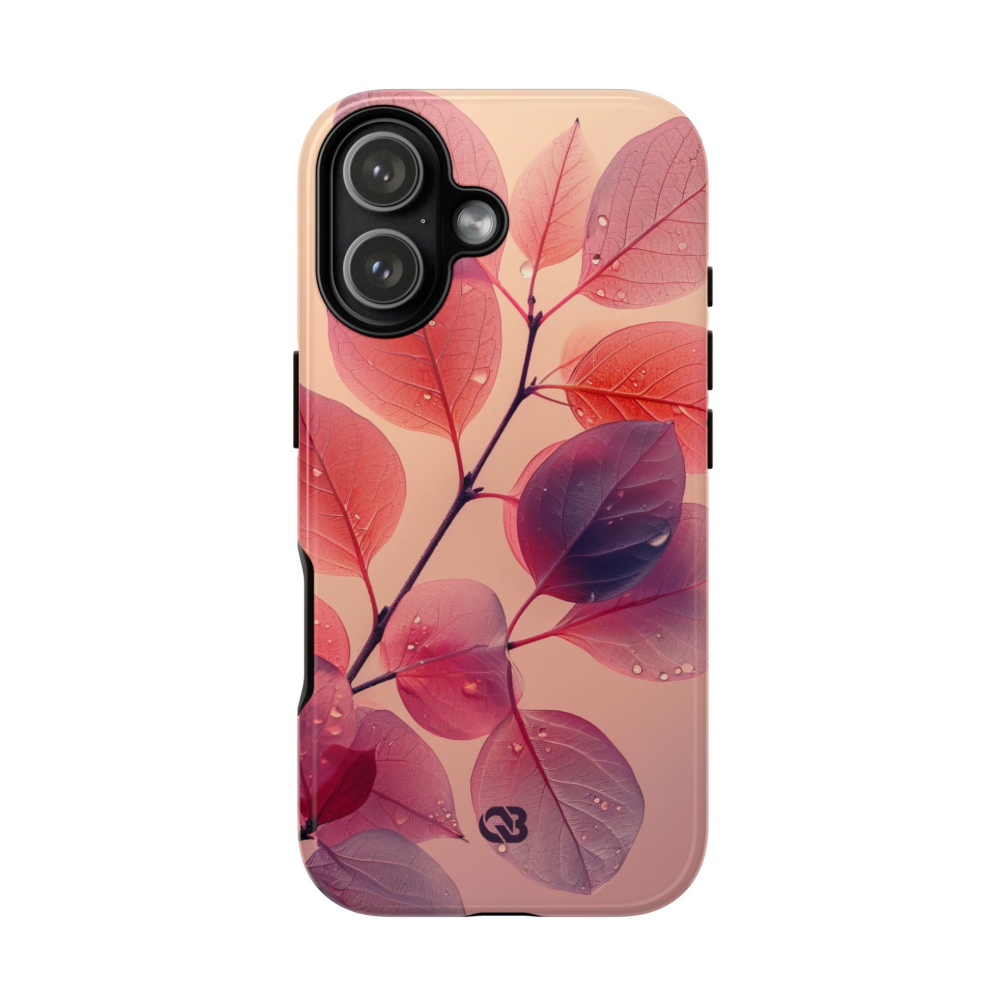 Dewy Magenta Foliage · Tough Phone Case for iPhone