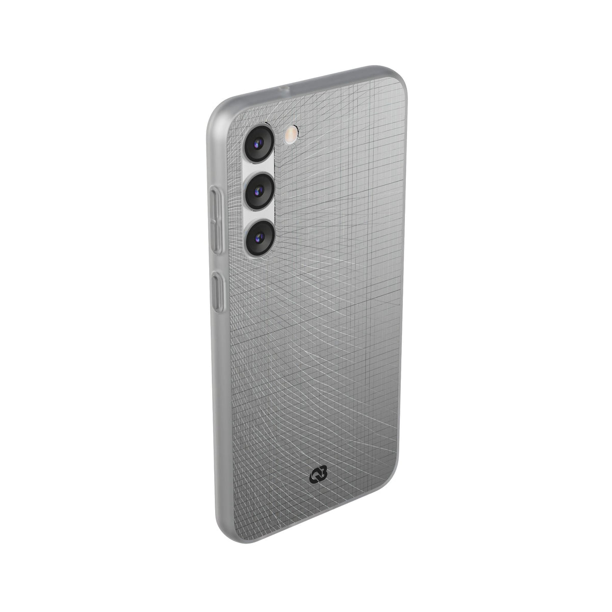 Grey Lite Phone Case for Samsung - Chrome Mesh Warp