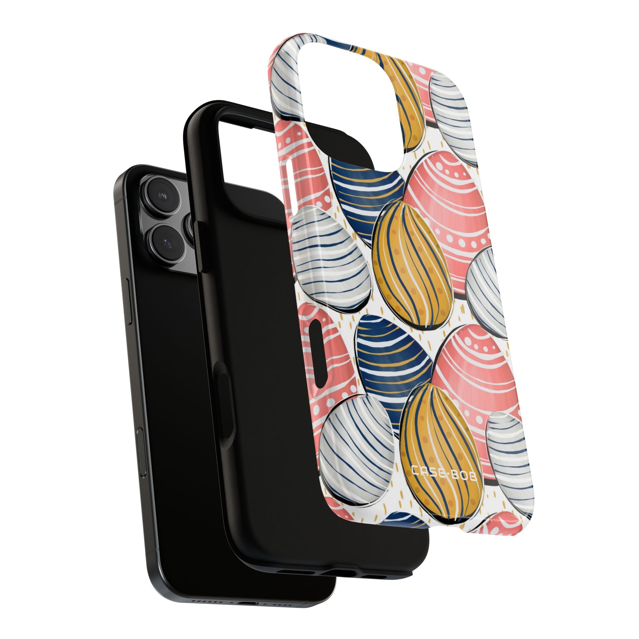 Pastel Eggs iPhone 16 Pro Max Skal - Tough