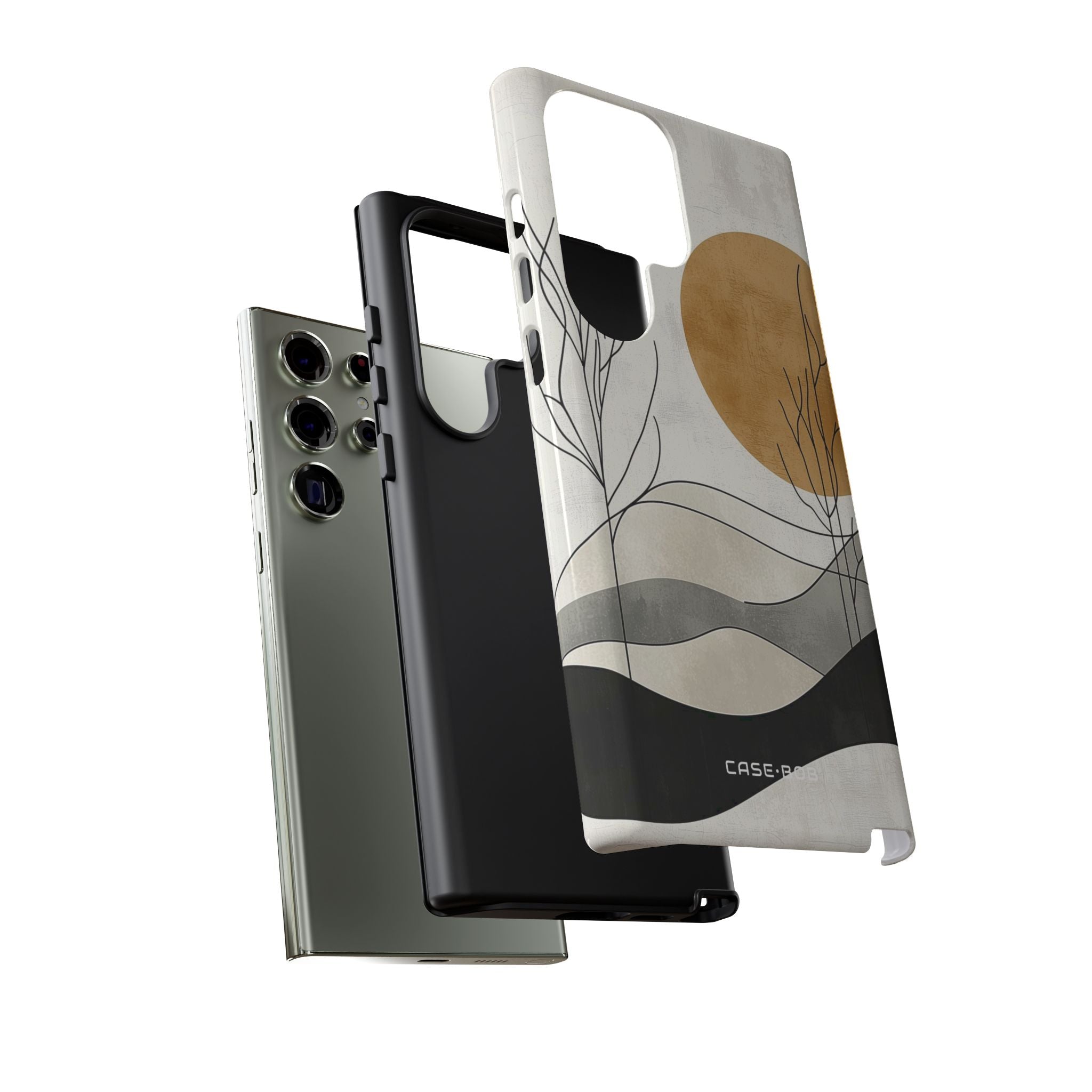 Orange Halo Samsung S23 Ultra Case - Tough