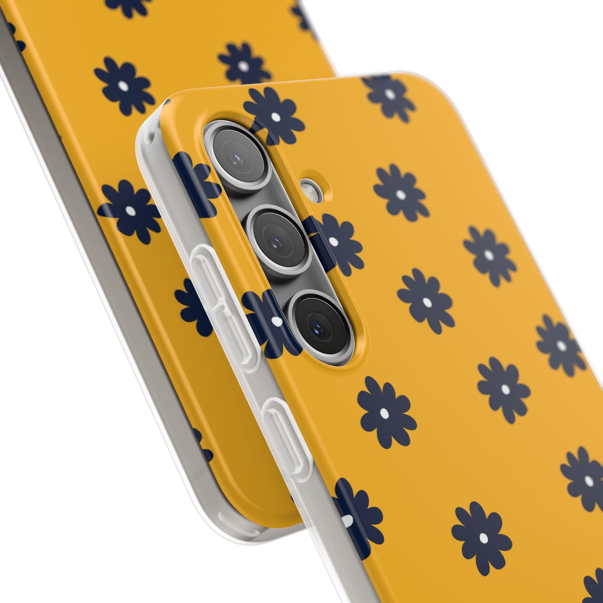 Navy Daisy Mustard · Soft