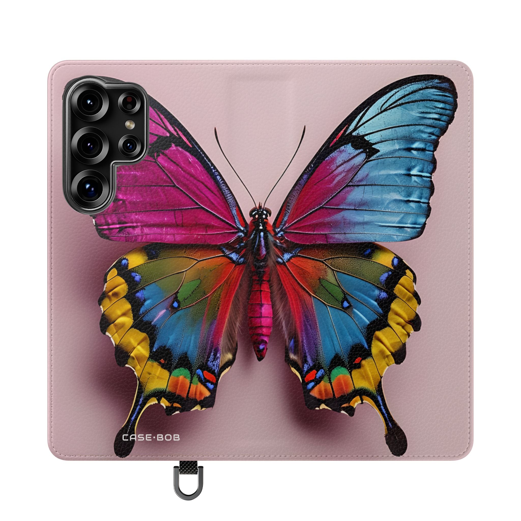 Vibrant Monarch - Samsung S25 Ultra Case - Lompakkokotelo