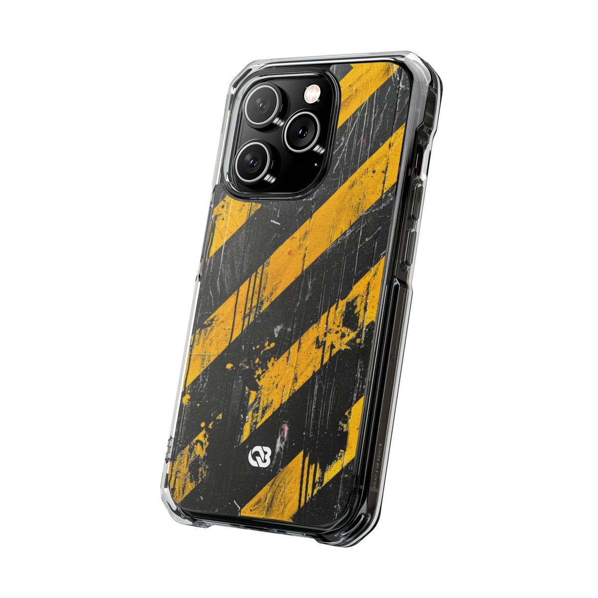 Urban Hazard Decay · Clear Impact Magnetic Phone Case for iPhone · Black