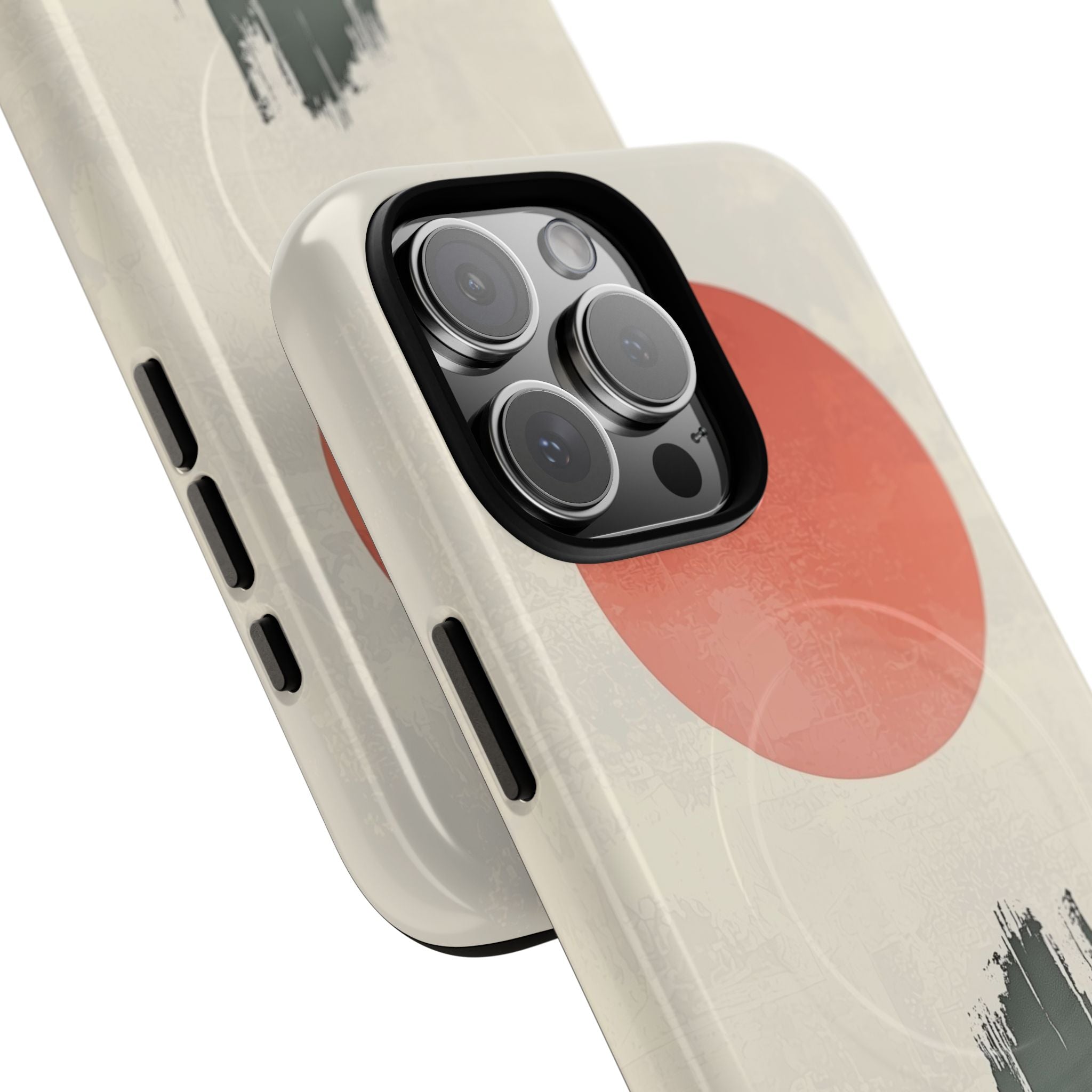 Crimson Sun Strokes · Tough+ Phone Case for iPhone · Magsafe