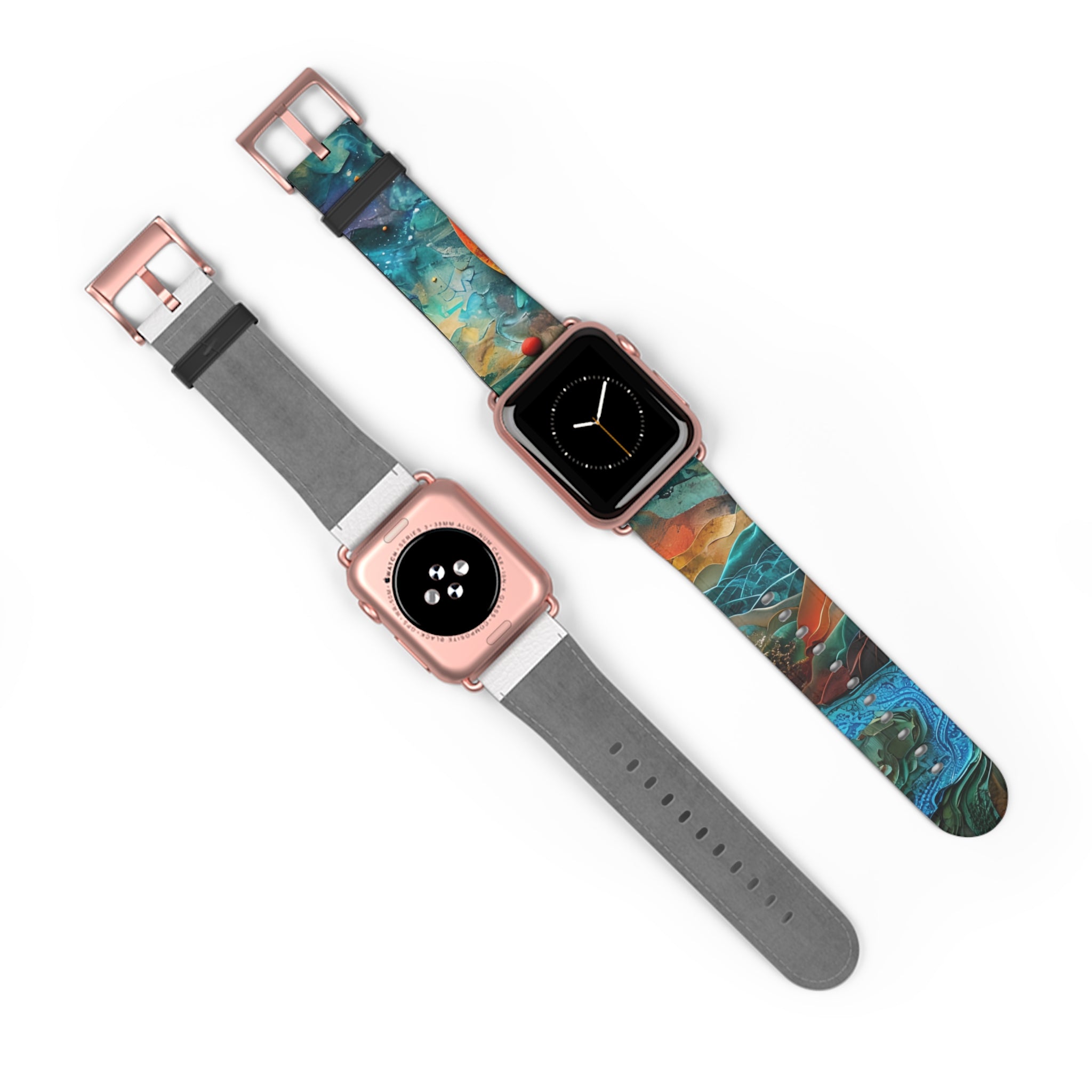 Solar Orbit Orange - Watch Band