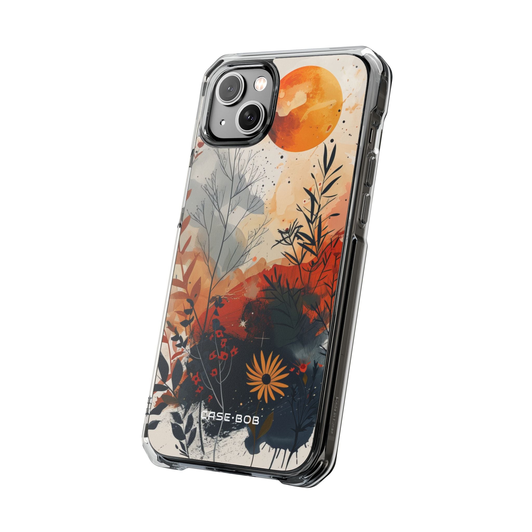 Orange Solstice iPhone 14 Plus Case - Impact