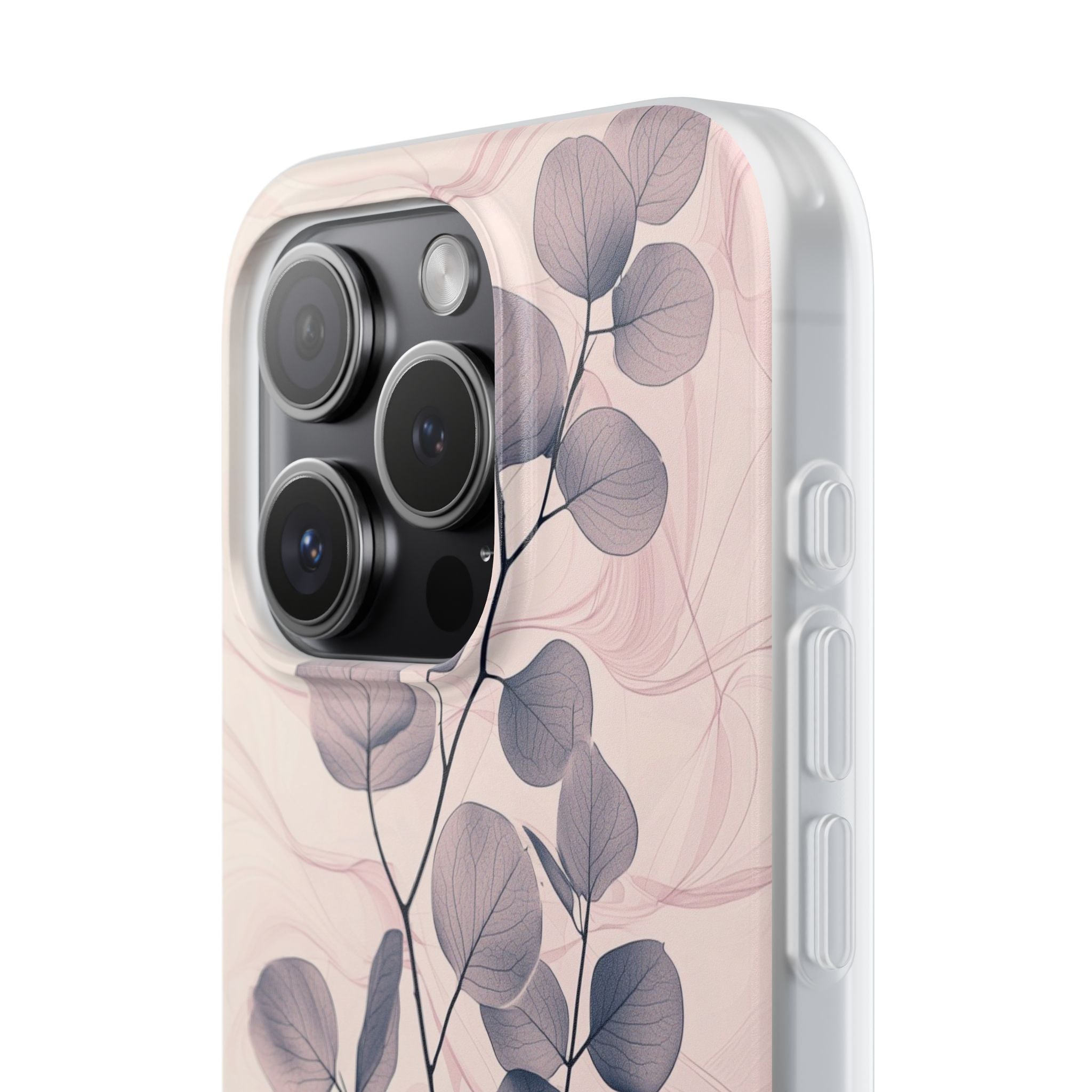 Ethereal Indigo Eucalyptus · Soft Phone Case for iPhone