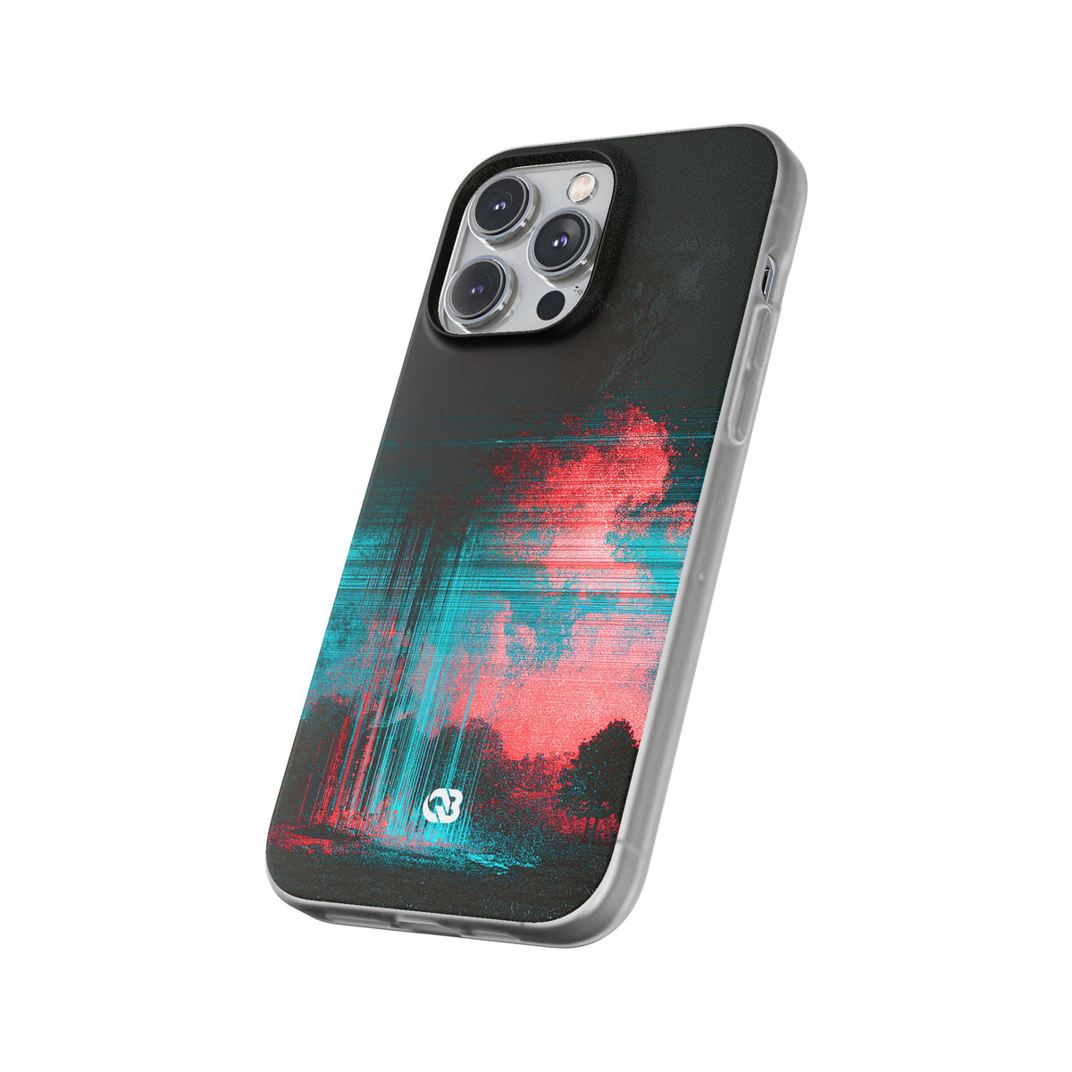 Digital Signal Drift · Lite Phone Case for iPhone · Black