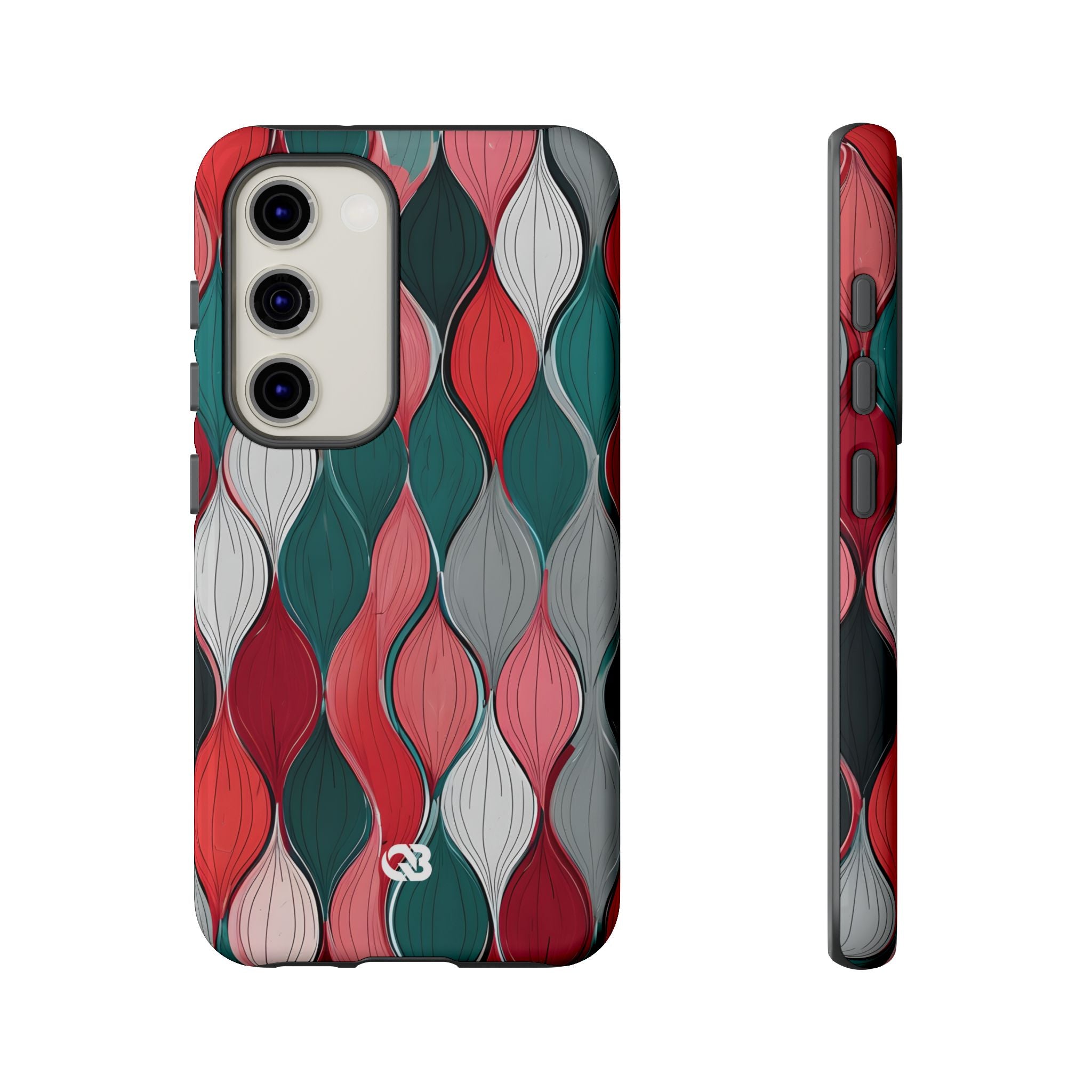 Slate Rose Ripple · Tough Case na telefon Samsung