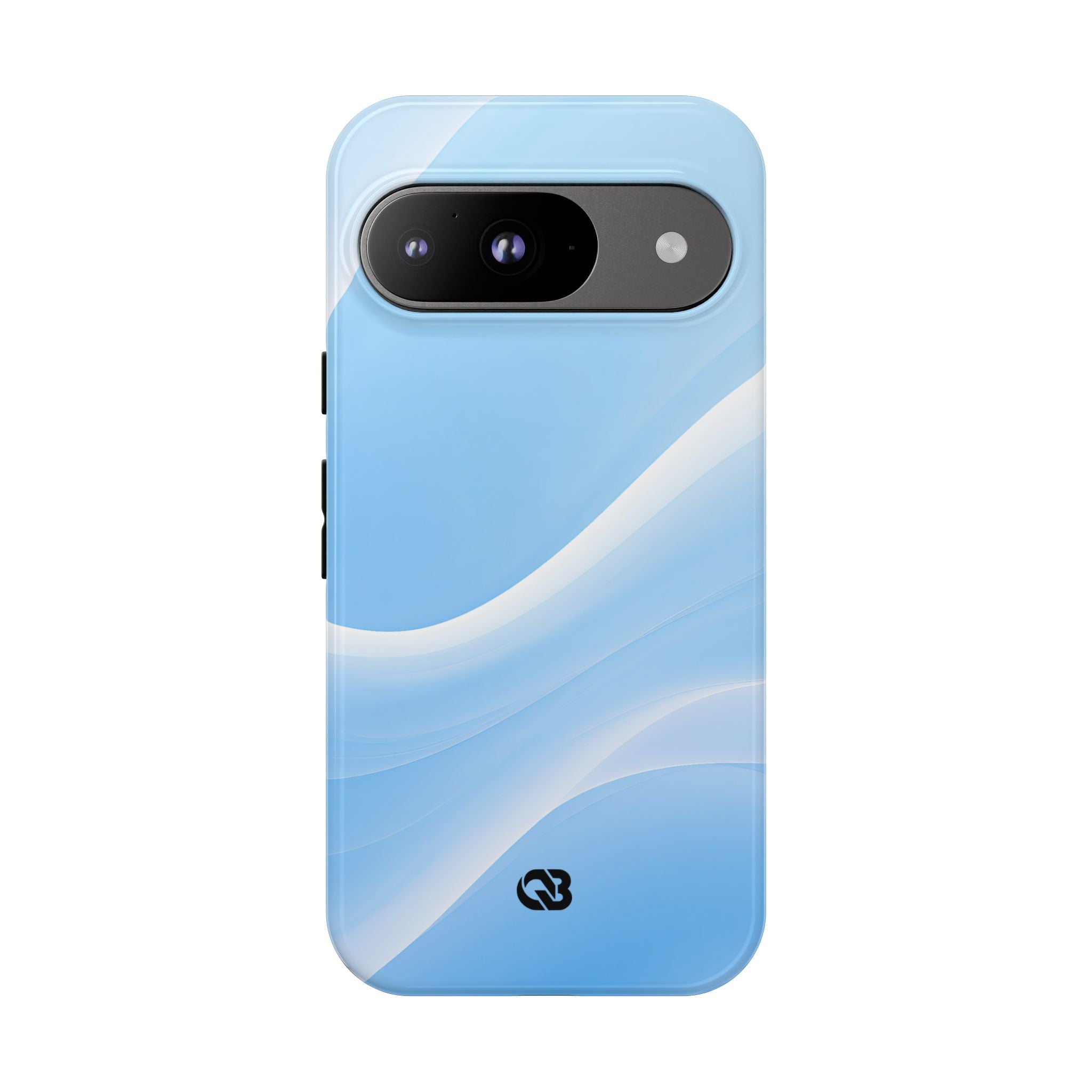 Blue Tough Phone Case for Google Pixel - Glacial Blue Silk