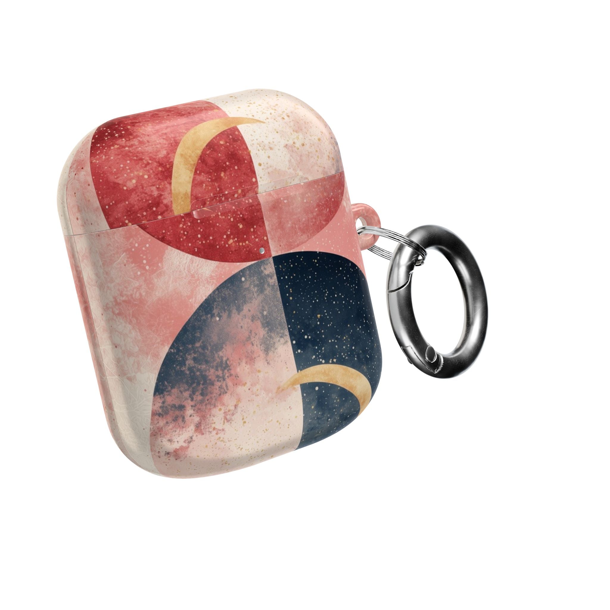 Golden Crescents Crimson - AirPods Case