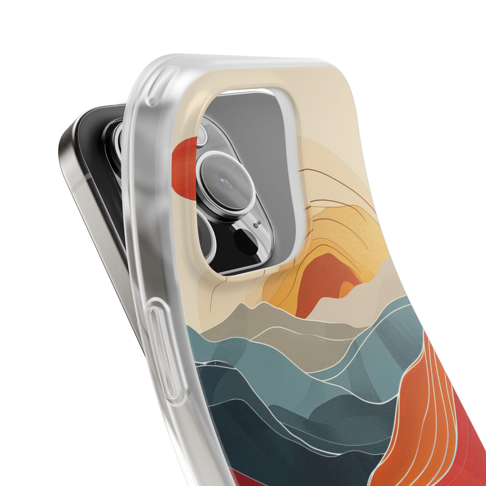 Sunlit Ridges iPhone 16 Pro Case - Soft