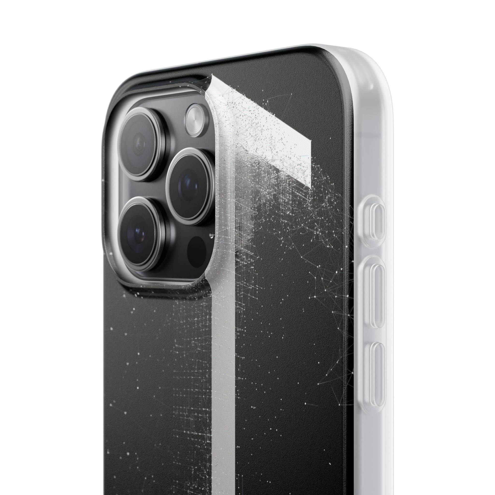 Black Lite Phone Case for iPhone - Vector Core Monolith