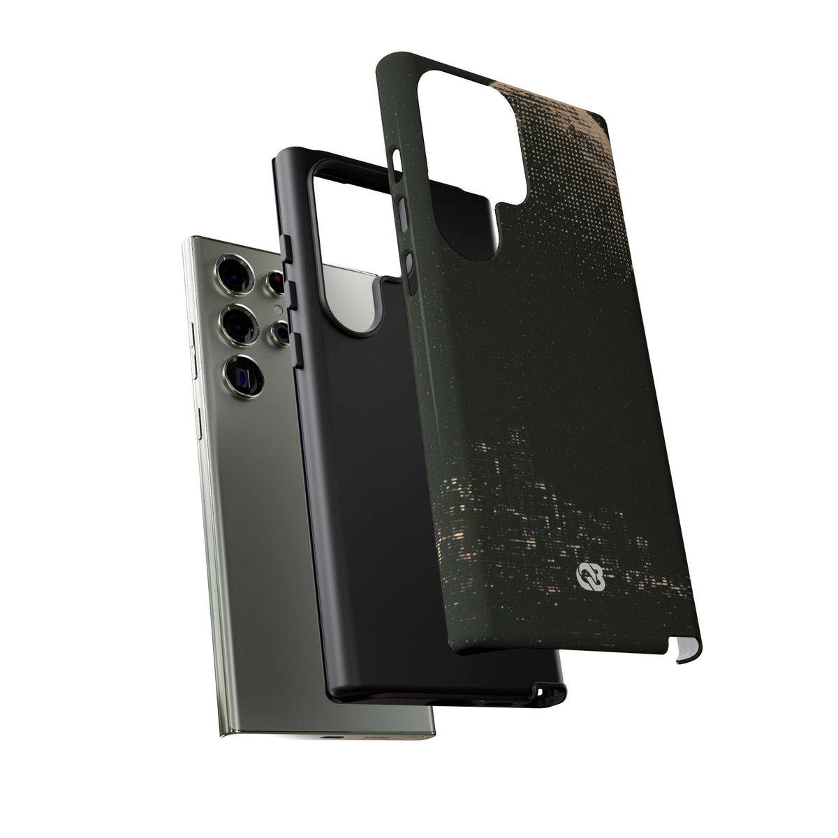 Lunar Metropolis Nocturne · Tough Phone Case for Samsung · Black