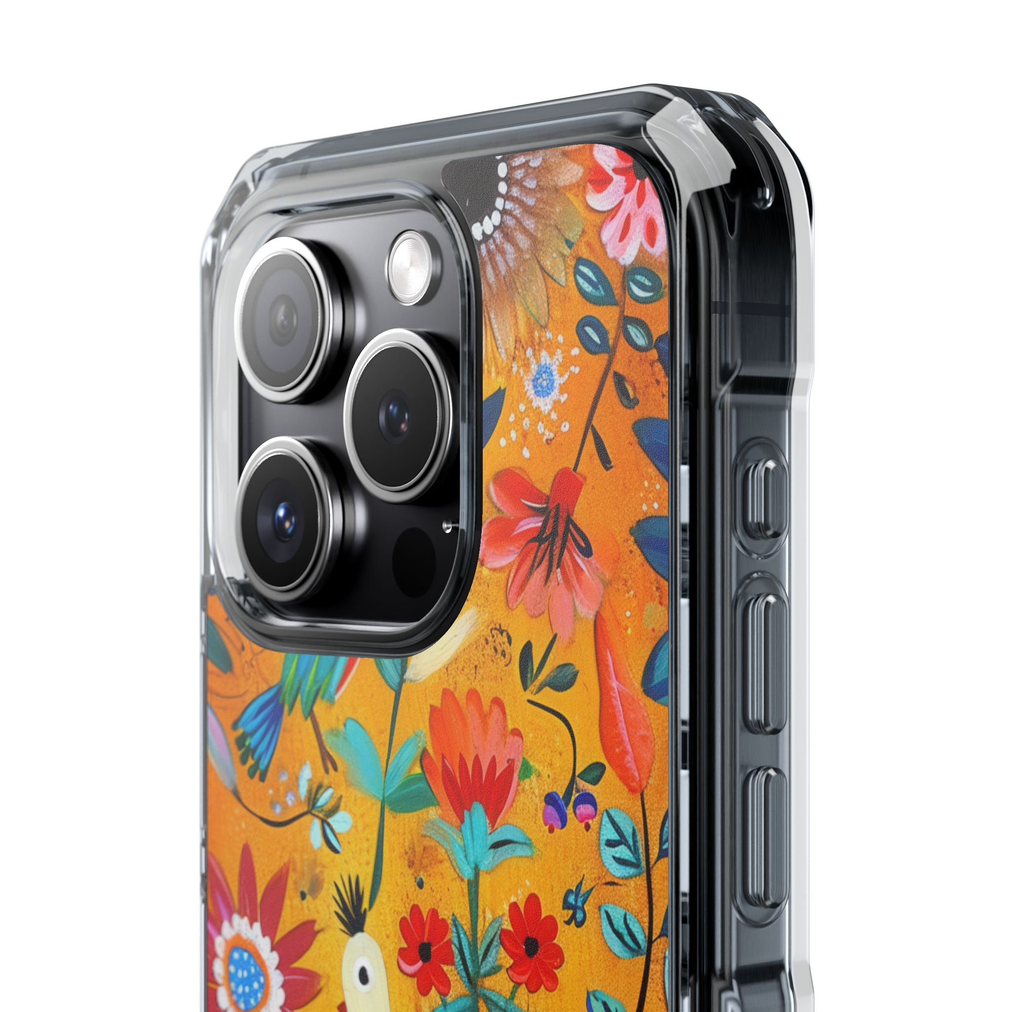 Colorful Birds Bloom iPhone 15 Pro Case - Impact