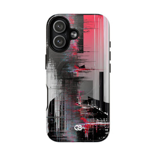 Black Tough 2.0 Magsafe Phone Case for iPhone - Crimson Data Leak