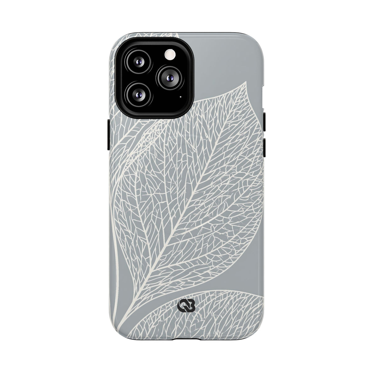 Minimal Leaf Skeleton · Tough 2.0 Magnetic Phone Case for iPhone · Grey