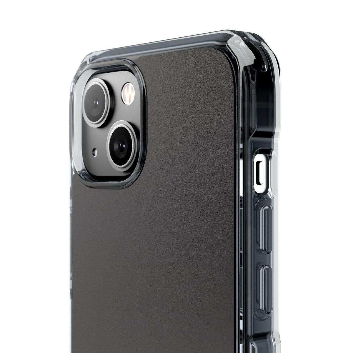 Obsidian Fade · Clear Impact Magnetic Phone Case for iPhone · Black