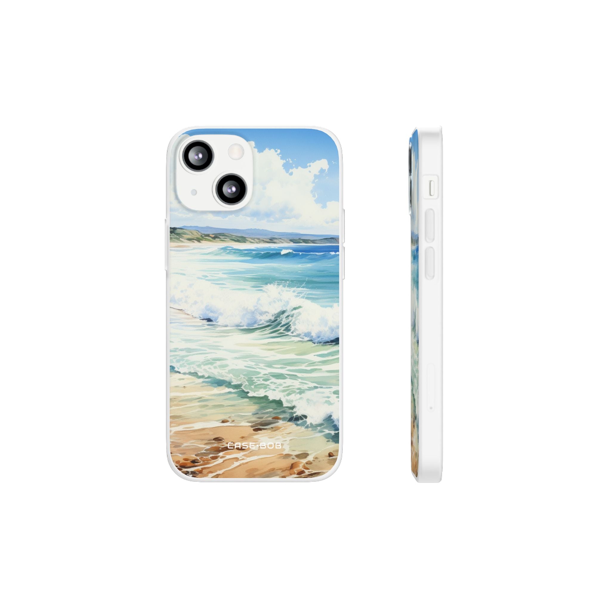 Foamy Wave Breeze iPhone 13 mini Case - Soft