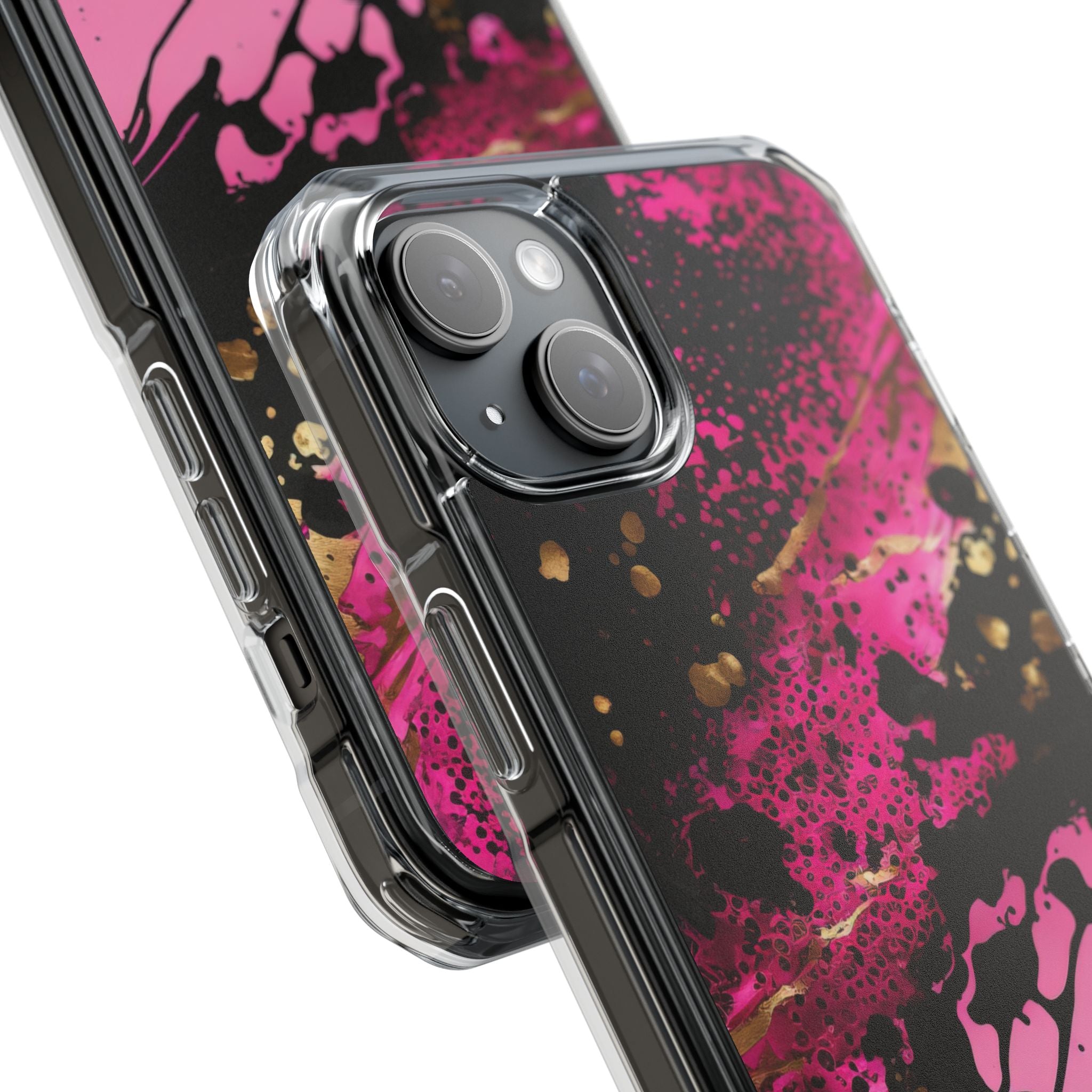 Magenta Liquid Gold · Impact Capa para iPhone · Magsafe