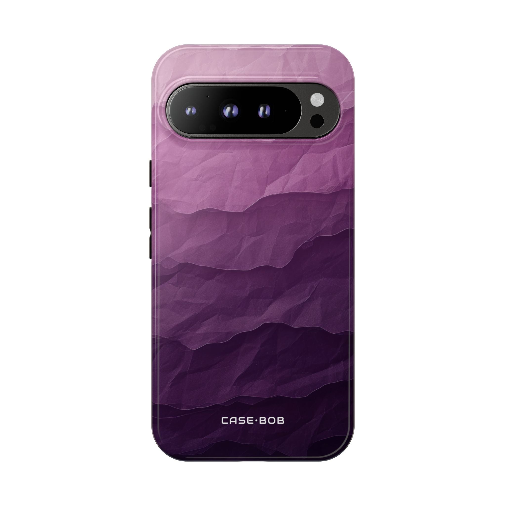 Lila Wellenlagen Google Pixel 9 Pro XL Case - Tough