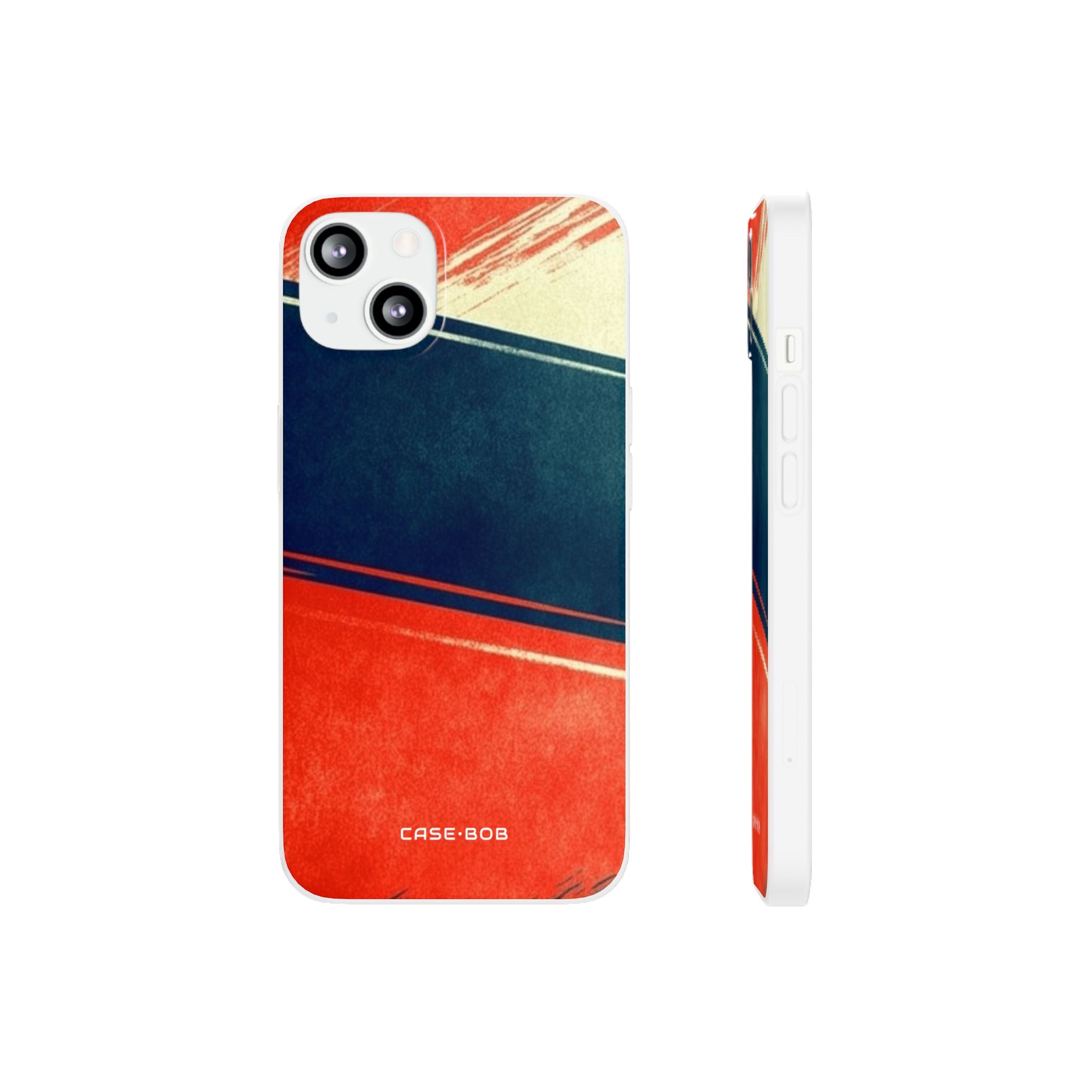 Blue Diagonal Motion iPhone 13 - Soft