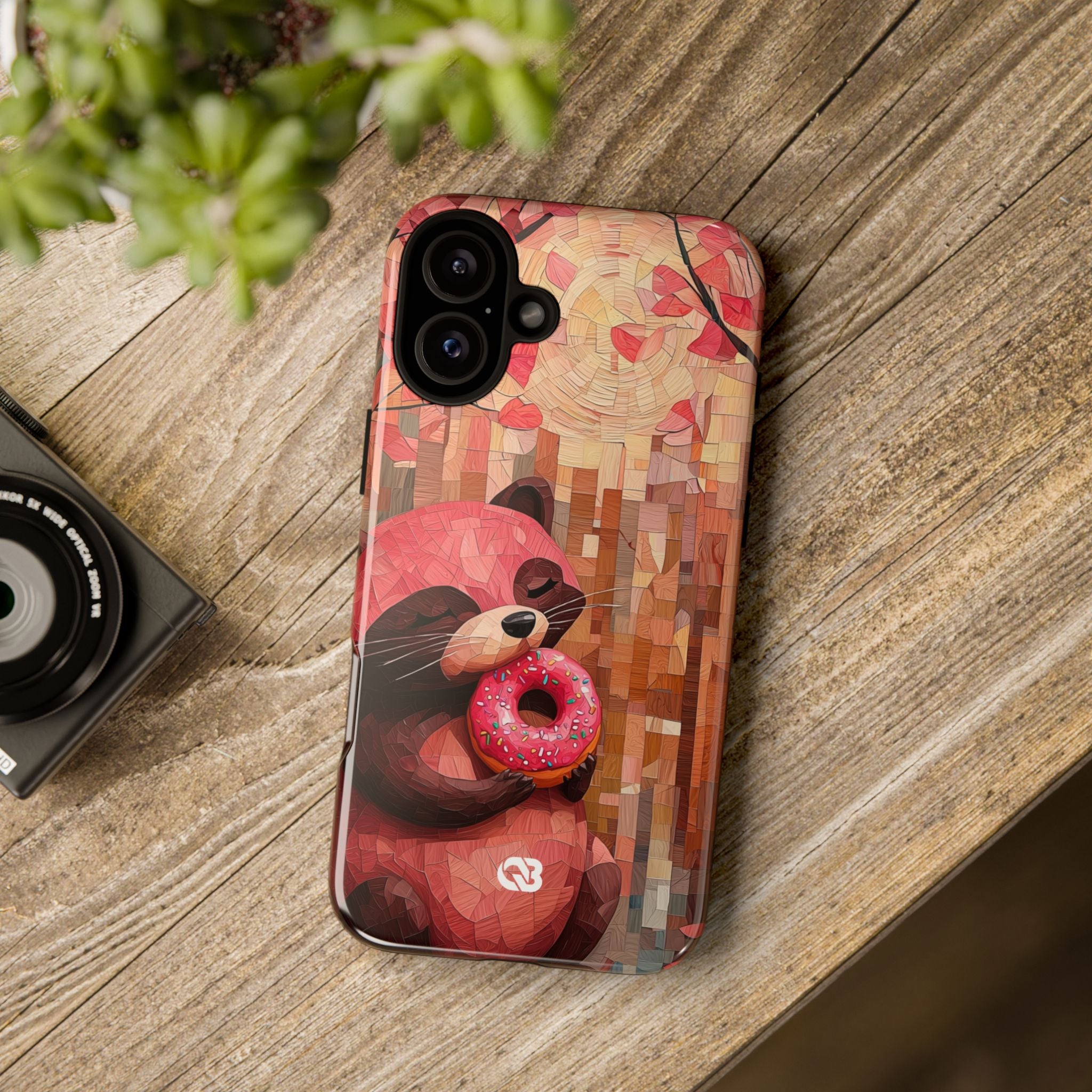 Crimson Donut Bandit · Tough Handyhülle für iPhone