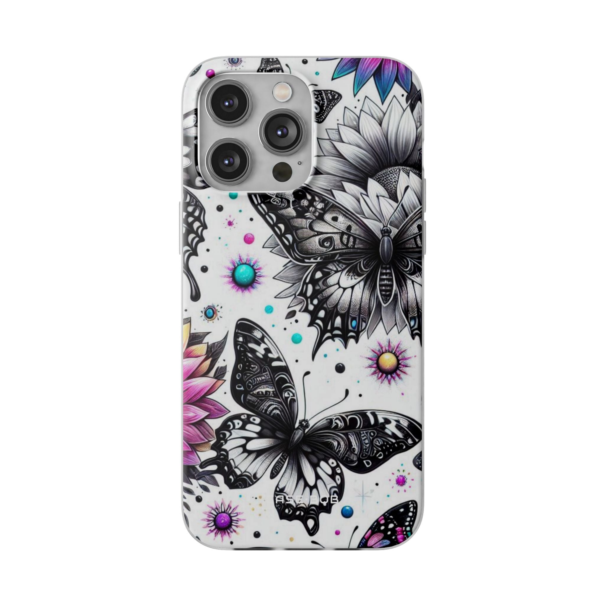 Butterfly Bloom iPhone 14 Pro Max Case - Soft