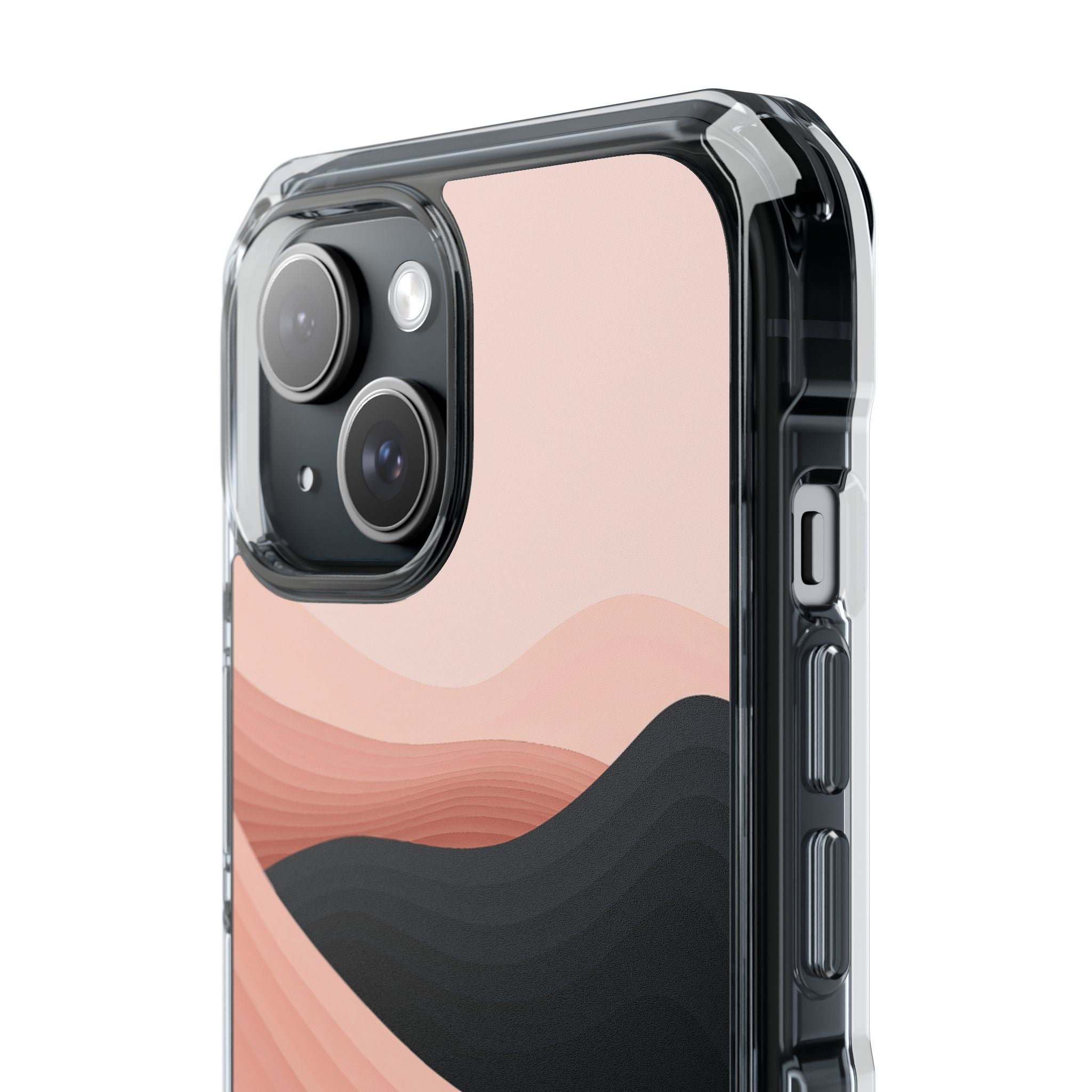 Pink Impact MagSafe Phone Case for iPhone - Dune Shadow Layers