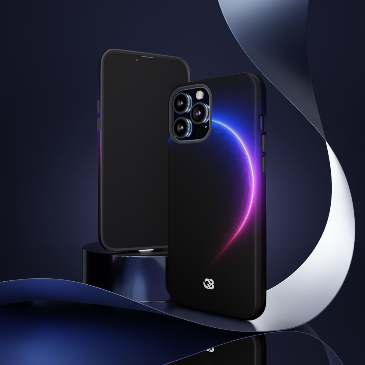 Luminous Eclipse · Tough Phone Case for iPhone · Black