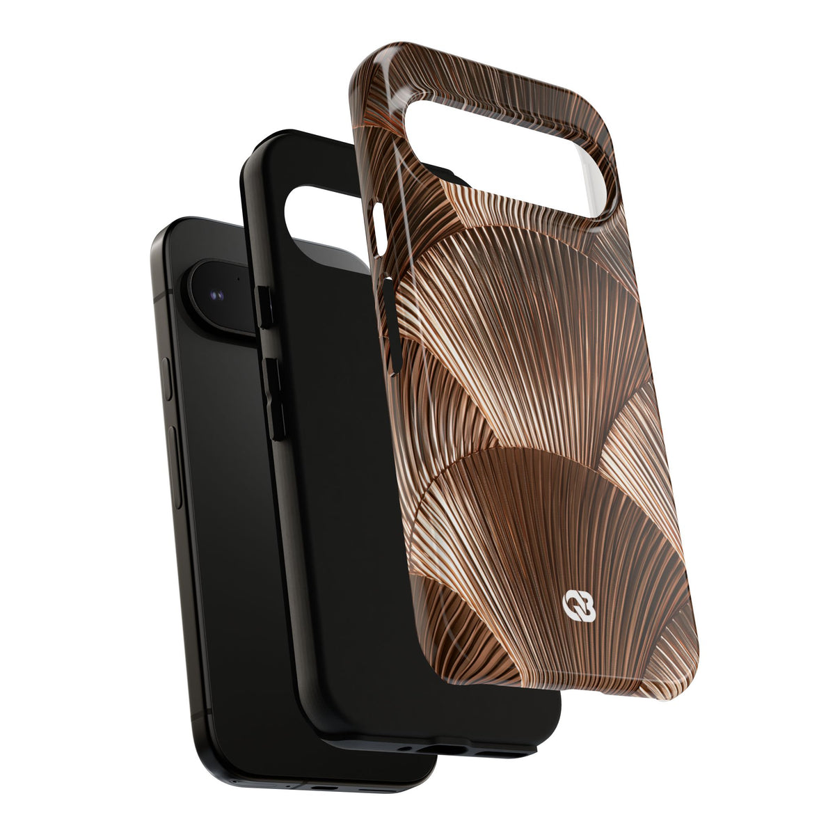 Rose Gilded Fan · Tough Phone Case for Pixel · Gold